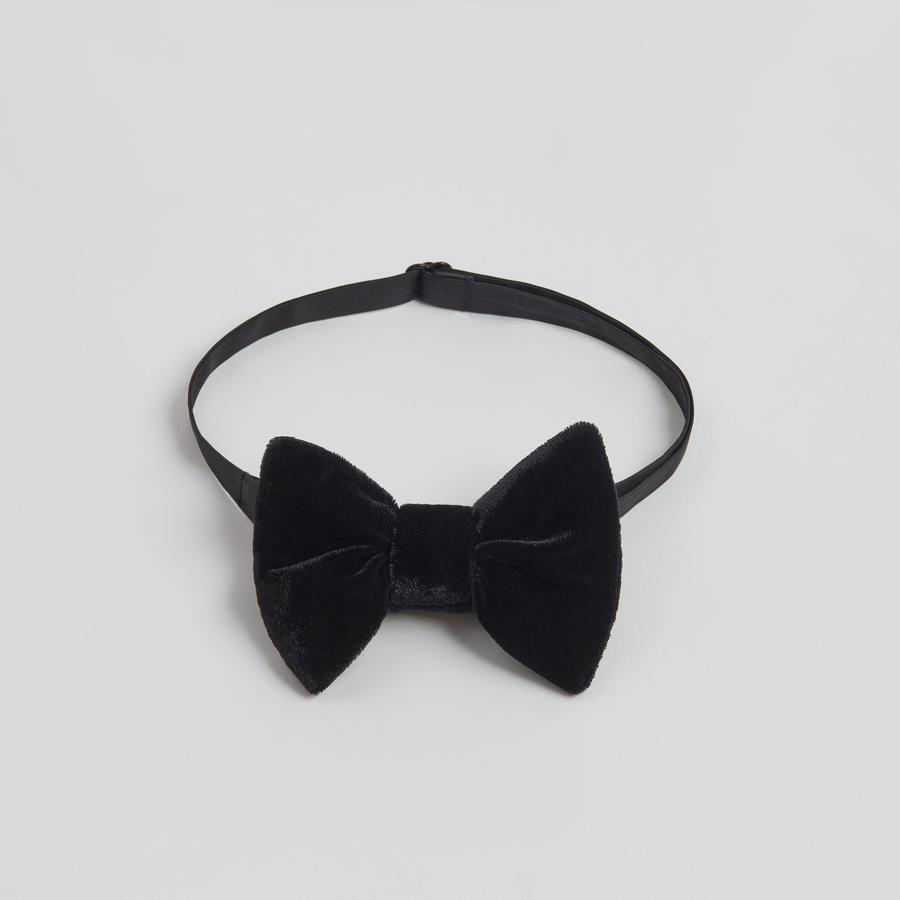 [OVER GLAM] VELVET BOW TIE